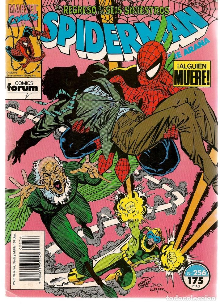 C&oacute;mics: SPIDERMAN. N&ordm; 256. FORUM, 1992.(ST/B2.1) - Foto 1
