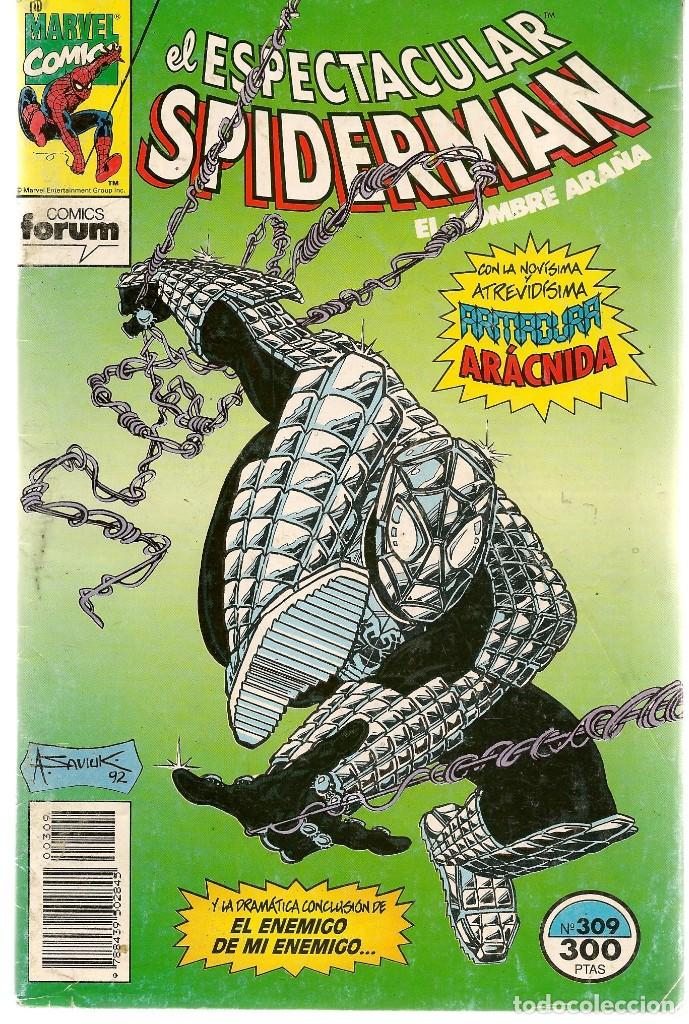 C&oacute;mics: SPIDERMAN. N&ordm; 309. FORUM, 1994. (ST/B2.1) - Foto 1