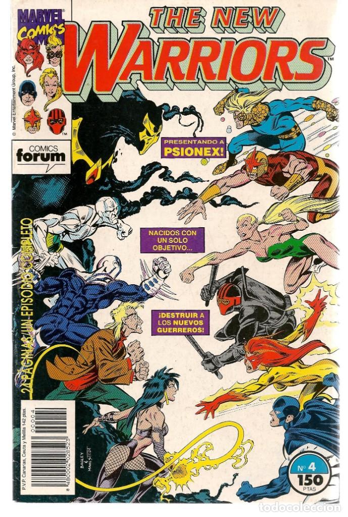 C&oacute;mics: THE NEW WARRIORS. N&ordm; 4. FORUM. (ST/B2.1)