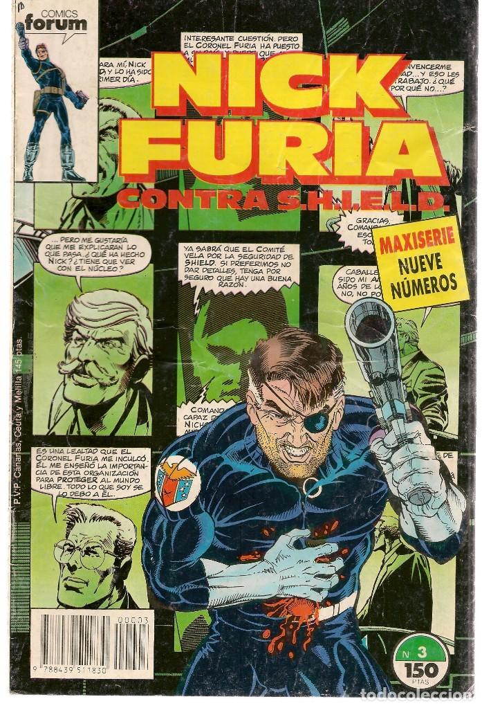 C&oacute;mics: NICK FURIA CONTRA SHIELD. N&ordm; 3. FORUM. (ST/B2.1) - Foto 1