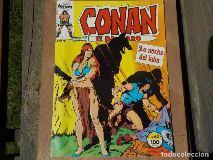 C&oacute;mics: CONAN EL BARBARO n&ordm; 60, editorial Forum - Foto 1