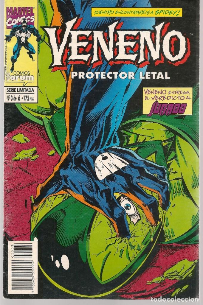 C&oacute;mics: VENENO: PROTECTOR LETAL. N&ordm; 3 (DE 6). FORUM. (ST/B2.2) - Foto 1