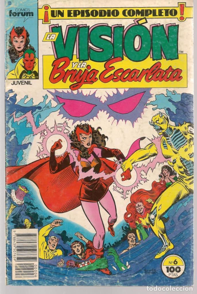 C&oacute;mics: LA VISI&Oacute;N Y LA BRUJA ESCARLATA. N&ordm; 6. FORUM. (ST/B2.2) - Foto 1