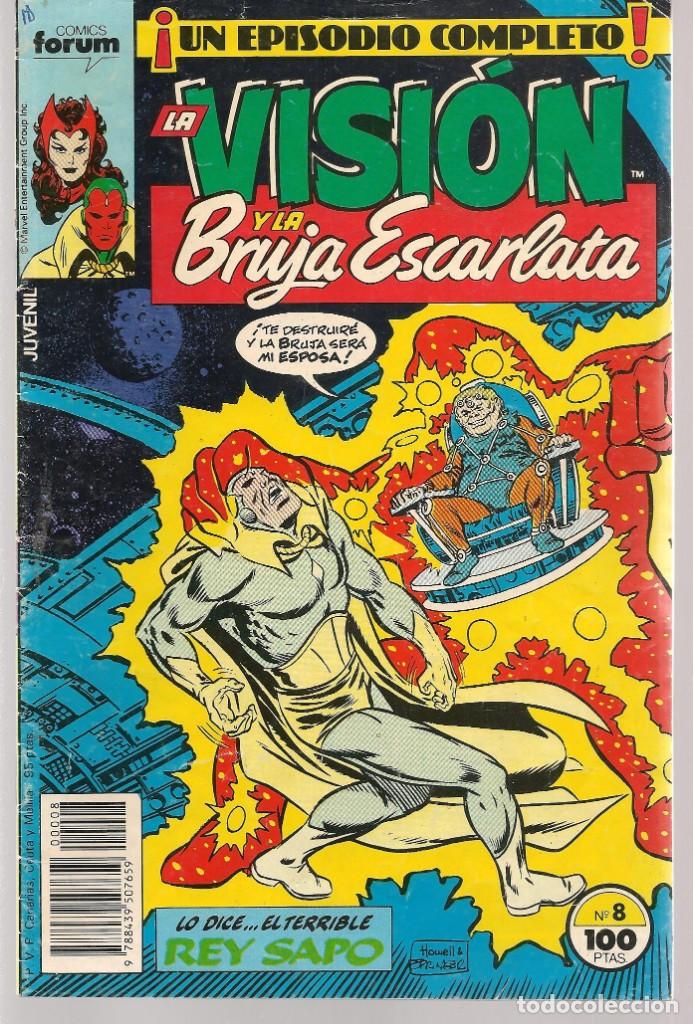 C&oacute;mics: LA VISI&Oacute;N Y LA BRUJA ESCARLATA. N&ordm; 8.  FORUM. (ST/B2.2) - Foto 1