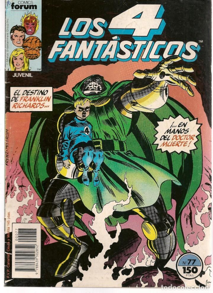 C&oacute;mics: LOS 4 FANT&Aacute;STICOS. N&ordm; 77. FORUM. (ST/B2.2) - Foto 1