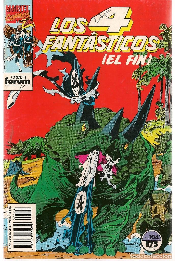 C&oacute;mics: LOS 4 FANT&Aacute;STICOS. N&ordm; 104. FORUM. (ST/B2.2) - Foto 1