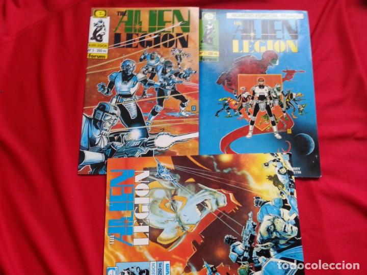 C&oacute;mics: THE ALIEN LEGION - LOTE 3 PRIMEROS NUMEROS - Foto 1