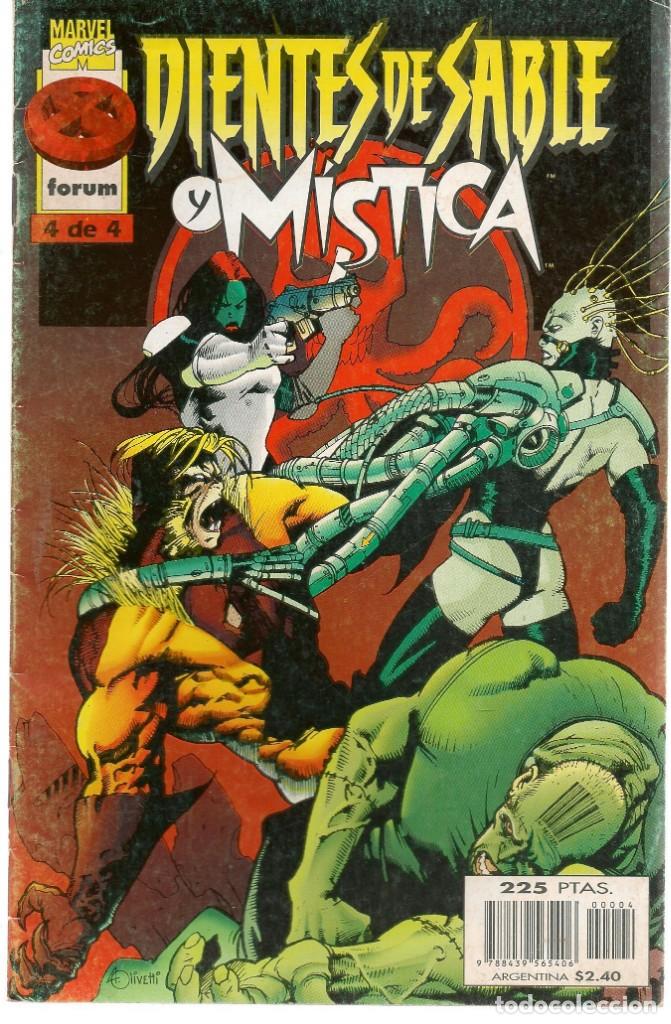 C&oacute;mics: DIENTES DE SABLE Y MISTICA.  N&ordm; 4 (DE 4). FORUM (ST/B2.2) - Foto 1