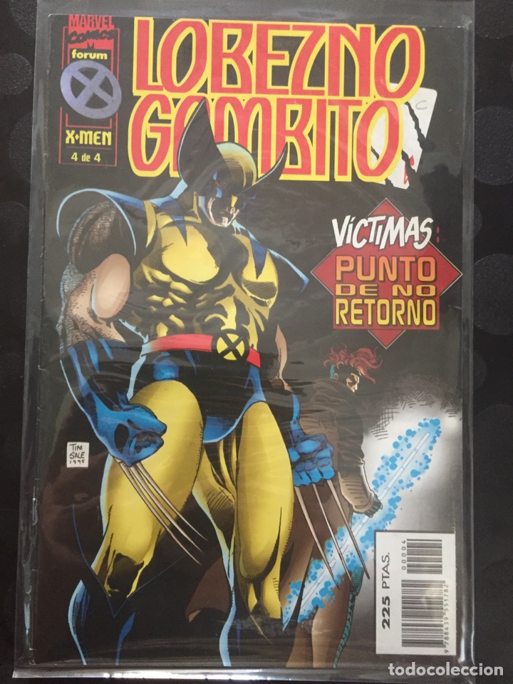 C&oacute;mics: LOBEZNO Y GAMBITO : VICTIMAS n.4 ( 1996 ) - Foto 1