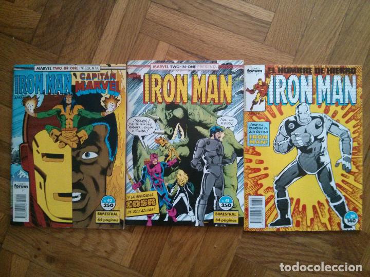 C&oacute;mics: Iron man, capitan Marvel comics lote - Foto 1