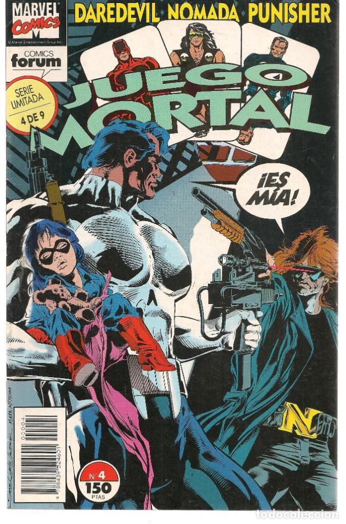 C&oacute;mics: JUEGO MORTAL. N&ordm; 4 (DE 9). FORUM. (ST/B2.2) - Foto 1