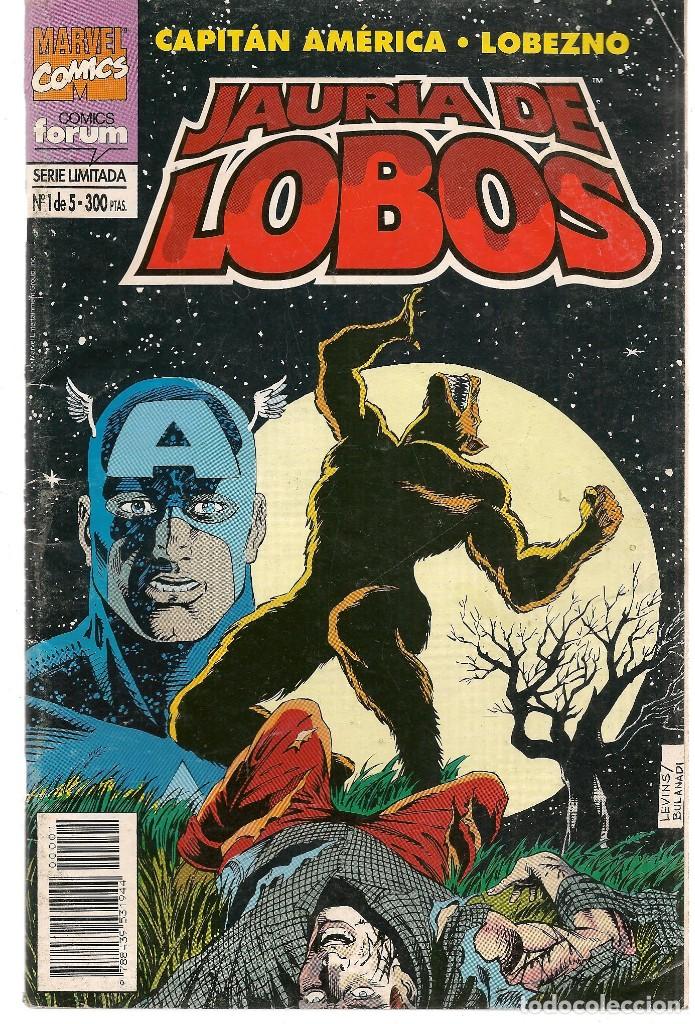C&oacute;mics: JAURIA DE LOBOS. N&ordm; 1 (DE 5).  FORUM. (ST/B2.2) - Foto 1