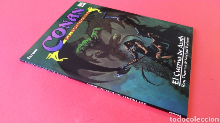 C&oacute;mics: EXCELENTE ESTADO CONAN EL CUERVO DE AZOTH FORUM ROY THOMAS - Foto 1