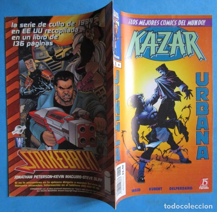 C&oacute;mics: KA-ZAR VOL. 1 - N&ordm; 8 - FORUM 1998 - Foto 2