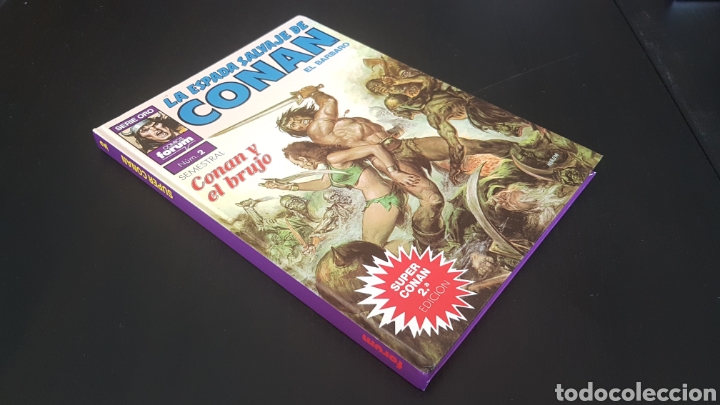 C&oacute;mics: EXCELENTE ESTADO SUPER CONAN 2 TOMO FORUM - Foto 1