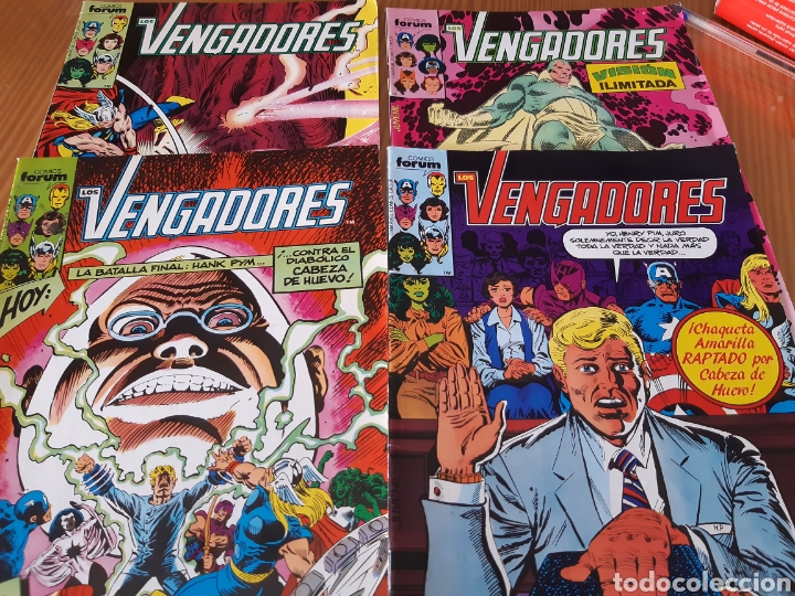 C&oacute;mics: Lote 4 comics FORUM,LOS VENGADORES - Foto 1