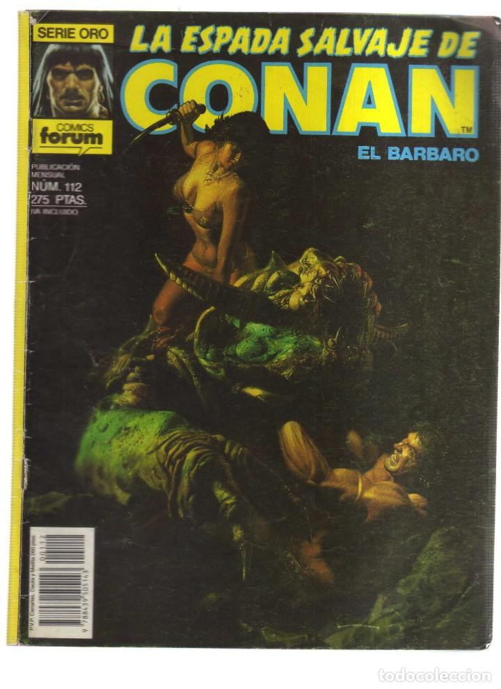 C&oacute;mics: CONAN EL BARBARO LA ESPADA SALVAJE N,112 - Foto 1
