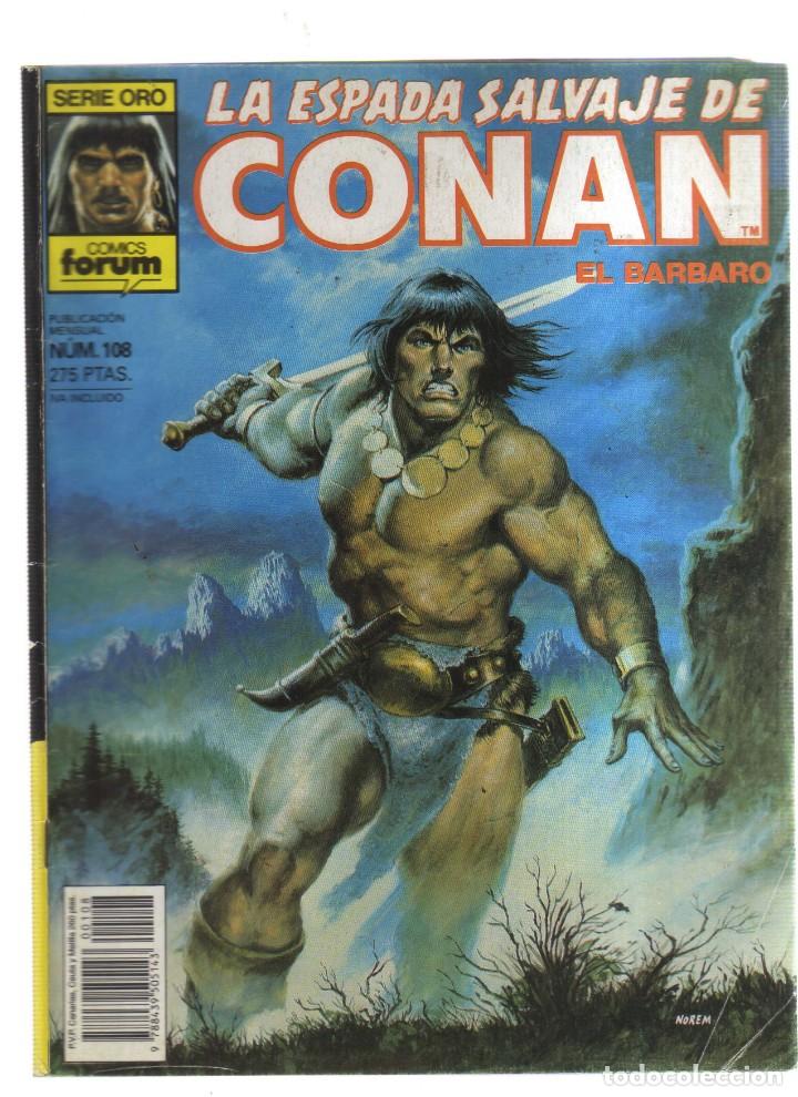 C&oacute;mics: CONAN EL BARBARO LA ESPADA SALVAJE N,108 - Foto 1