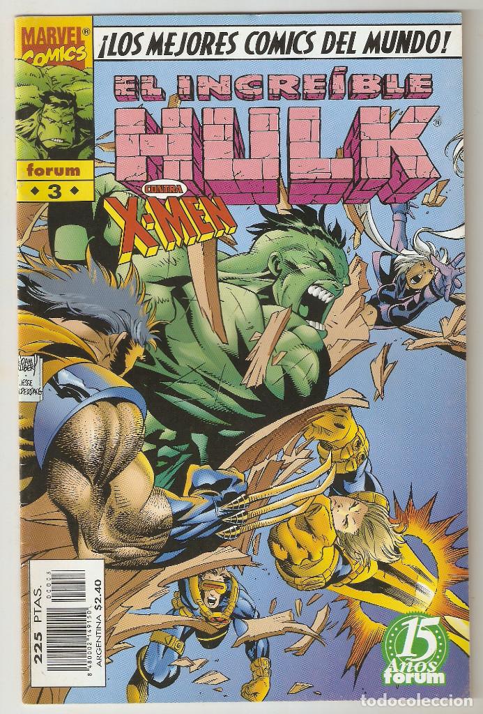 C&oacute;mics: EL INCRE&Iacute;BLE HULK - VOL 3 - N&ordm; 3 - Mayo 1998 - FORUM - - Foto 1