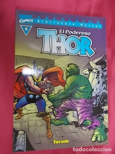 C&oacute;mics: EL PODEROSO THOR. N&ordm; 5. EXCELSIOR. BIBLIOTECA MARVEL. FORUM - Foto 1