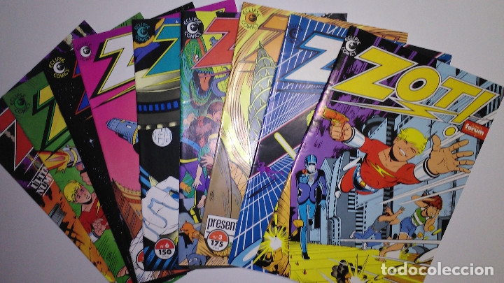 C&oacute;mics: * ZOT * ECLIPSE COMICS * FORUM 1991/1992* COLECCION COMPLETA * IMPECABLE * - Foto 1