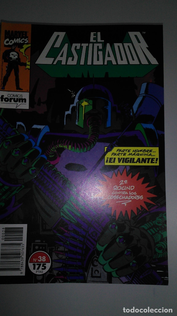 C&oacute;mics: * EL CASTIGADOR * COMICS FORUM 1988 * 41 N&ordm; IMPECABLES * - Foto 3