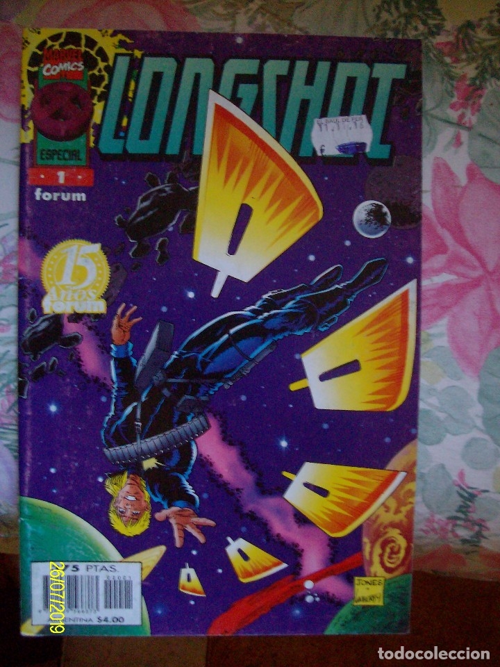 C&oacute;mics: LONGSHOT ESPECIAL N&ordm; 1 MARVEL FORUM - Foto 1
