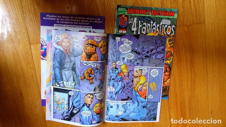 C&oacute;mics: 4 Fant&aacute;sticos (heroes return) 1 al 3 - Foto 4