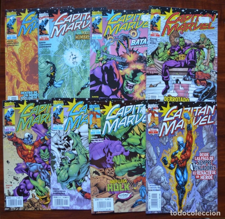 C&oacute;mics: Capit&aacute;n Marvel 1 al 8 - Foto 1