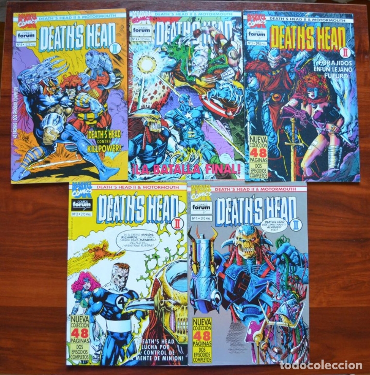 C&oacute;mics: Deaths Head & Motormouth 1 al 5 - Foto 1