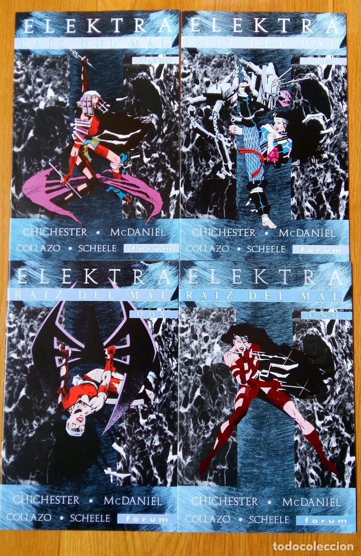 C&oacute;mics: Elektra: ra&iacute;z del mal 1 al 4 - Foto 1