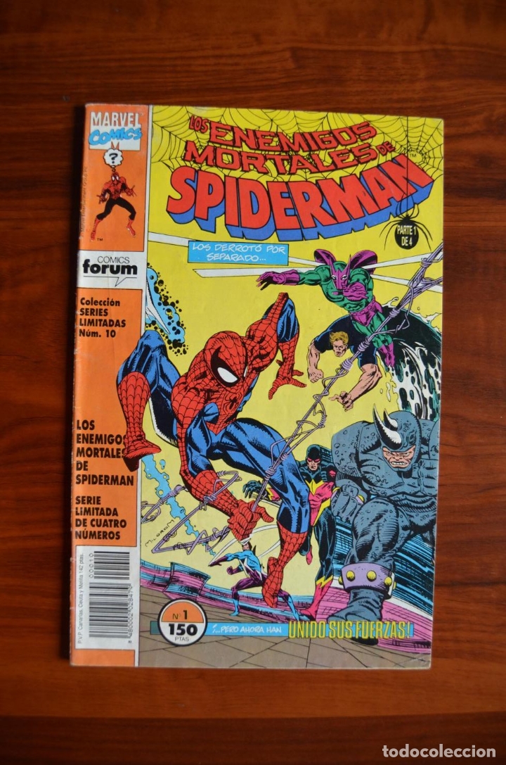 C&oacute;mics: Enemigos mortales de Spiderman 1 - Foto 1