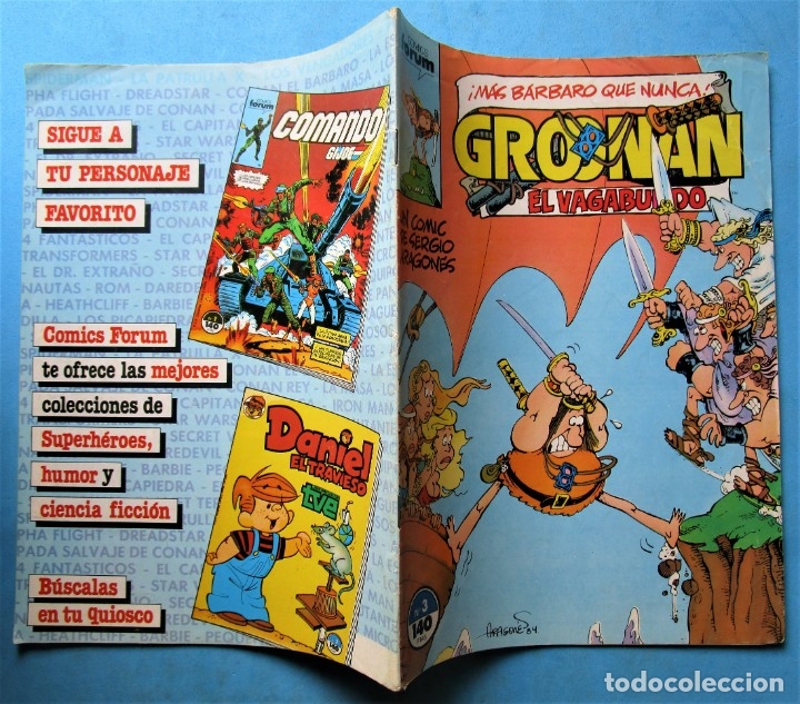 C&oacute;mics: GROONAN EL VAGABUNDO N&ordm; 3 FORUM 1987 - Foto 2
