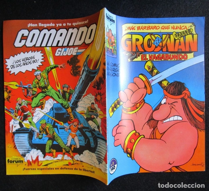 C&oacute;mics: GROONAN EL VAGABUNDO N&ordm; 1 FORUM 1987 - Foto 2