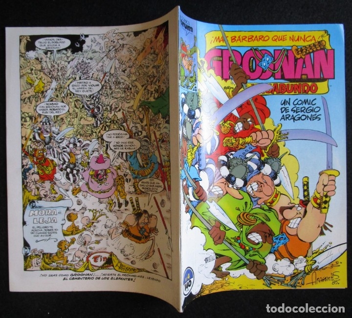 C&oacute;mics: GROONAN EL VAGABUNDO N&ordm; 4 FORUM 1987 - Foto 2