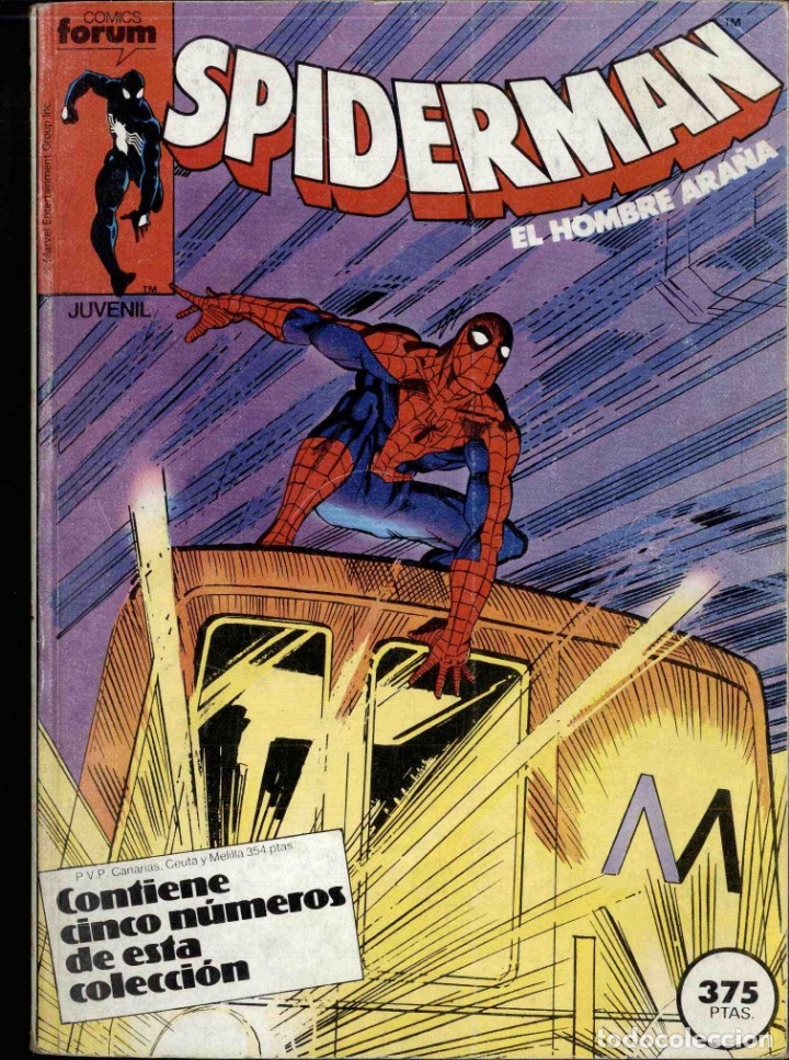 C&oacute;mics: spiderman contiene los n&ordm;s 136 al 140 - Foto 1