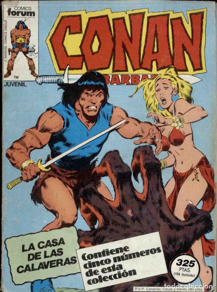 C&oacute;mics: conan, el b&aacute;rbaro contiene los n&ordm;s 62 al 65 - Foto 1
