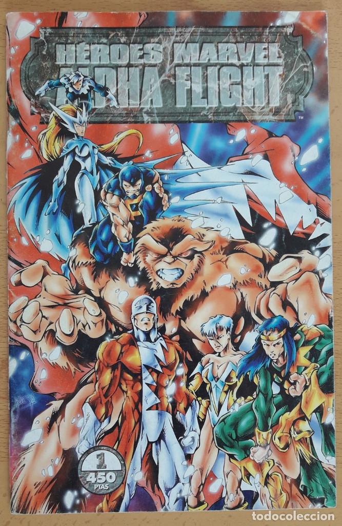 C&oacute;mics: H&eacute;roes Marvel: Alpha Flight - Foto 1