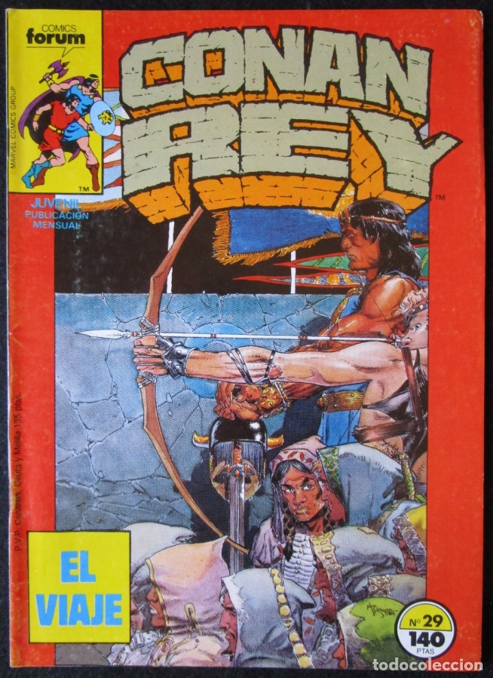 C&oacute;mics: CONAN REY N&ordm; 29 EL VIAJE - FORUM 1986 - Foto 1