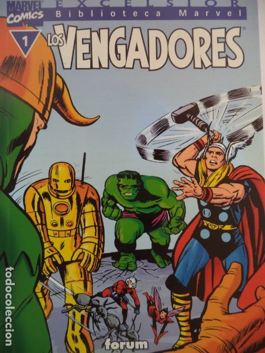 C&oacute;mics: MARVEL COMICS 1 LOS VENGADORES EXCELSIOR BIBLIOTECA MARVEL - Foto 1