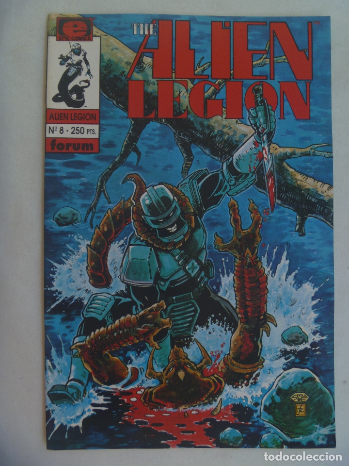 C&oacute;mics: THE ALIEN LEGION , N&ordm; 8 . EPIC COMICS - FORUM