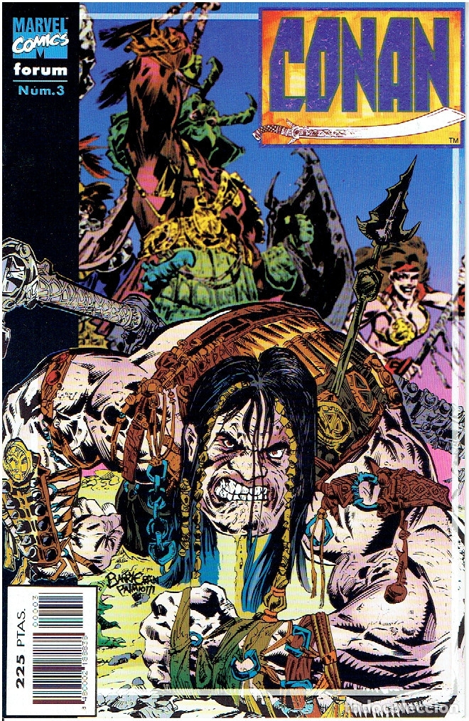 C&oacute;mics: CONAN FORUM-MARVEL N&Uacute;MEROS 2 A 7 DE LA SERIE DE 11 PUBLICADA EN 1996 - Foto 2