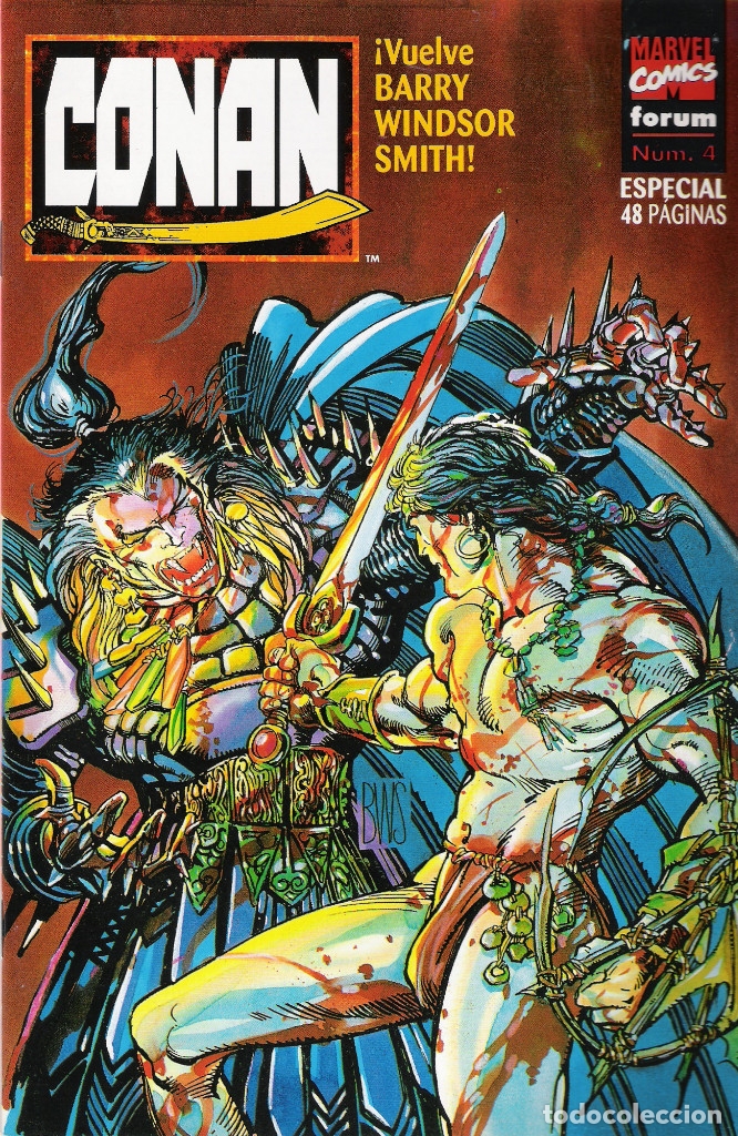 C&oacute;mics: CONAN FORUM-MARVEL N&Uacute;MEROS 2 A 7 DE LA SERIE DE 11 PUBLICADA EN 1996 - Foto 3