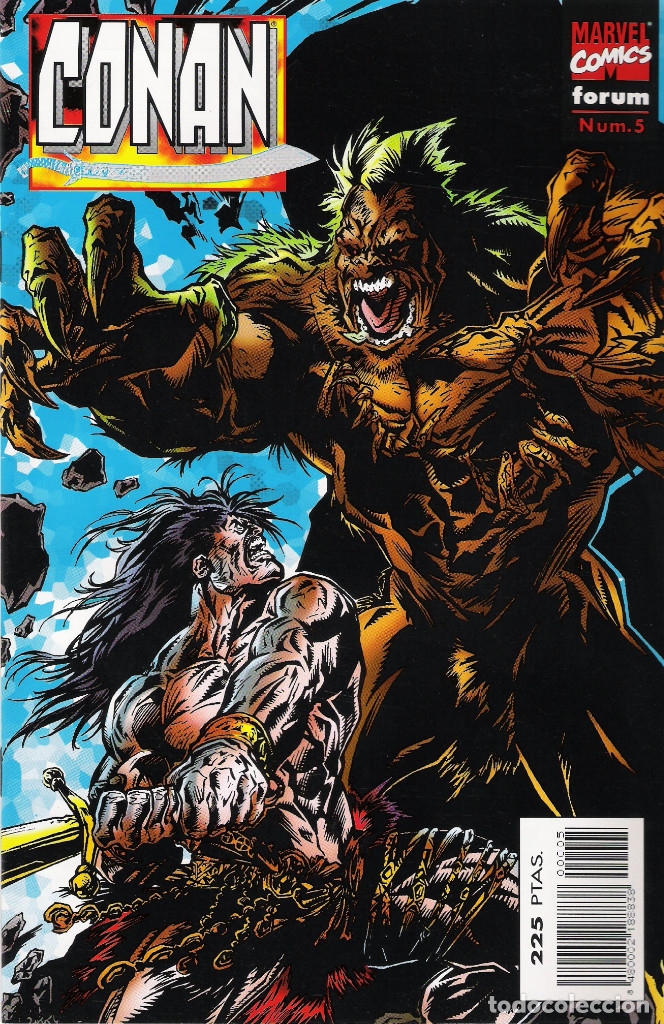 C&oacute;mics: CONAN FORUM-MARVEL N&Uacute;MEROS 2 A 7 DE LA SERIE DE 11 PUBLICADA EN 1996 - Foto 4