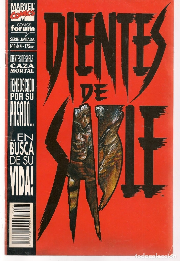 C&oacute;mics: DIENTES DE SABLE. N&ordm; 1 ( DE 4).  FORUM. (C/A30) - Foto 1