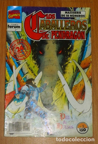 C&oacute;mics: LOS CABALLEROS DE PENDRAG&Oacute;N. N&Uacute;M. 2 : Piel & Huesos - Foto 1