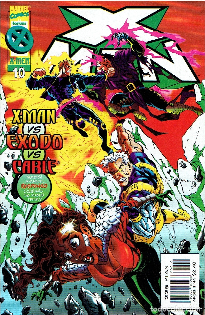 C&oacute;mics: X-MAN VOL 2 N&Uacute;MEROS DEL 1 AL 12 MARVEL-FORUM 1996-1997 - Foto 10