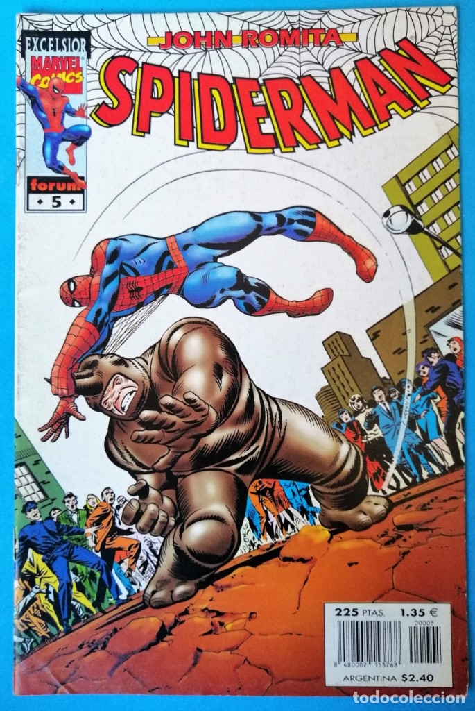 C&oacute;mics: JOHN ROMITA - SPIDERMAN N&ordm; 5 - FORUM 1999 - Foto 1