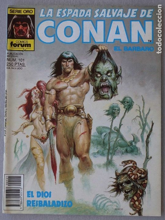 C&oacute;mics: La Espada Salvaje de Conan n&ordm; 101 1&ordf; edici&oacute;n - Foto 1