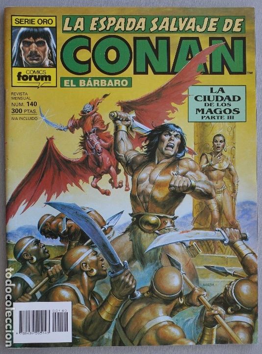 C&oacute;mics: La Espada Salvaje de Conan n&ordm; 140 1&ordf; edici&oacute;n - Foto 1